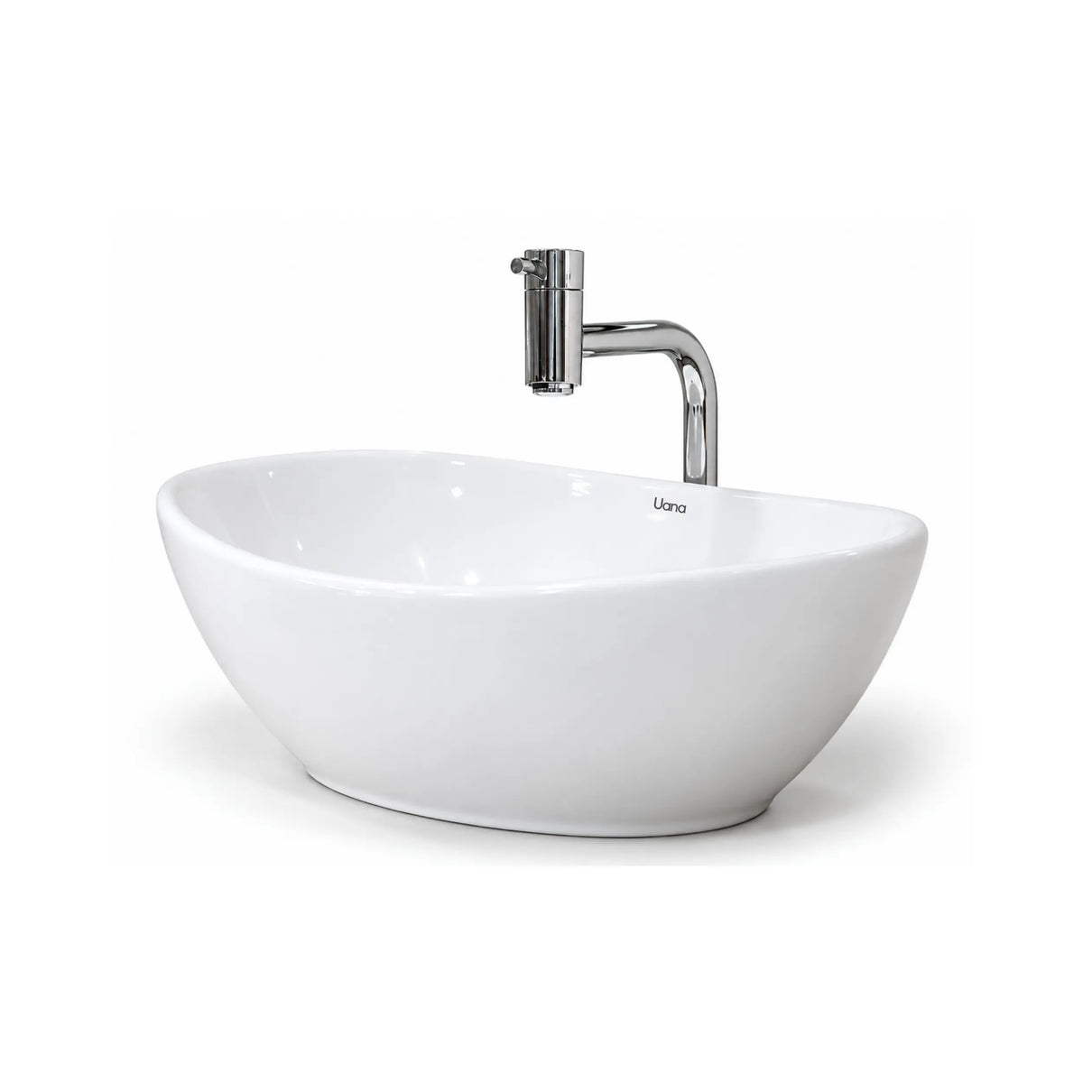 Cuba Oval Verona + Torneira Bancada Inox